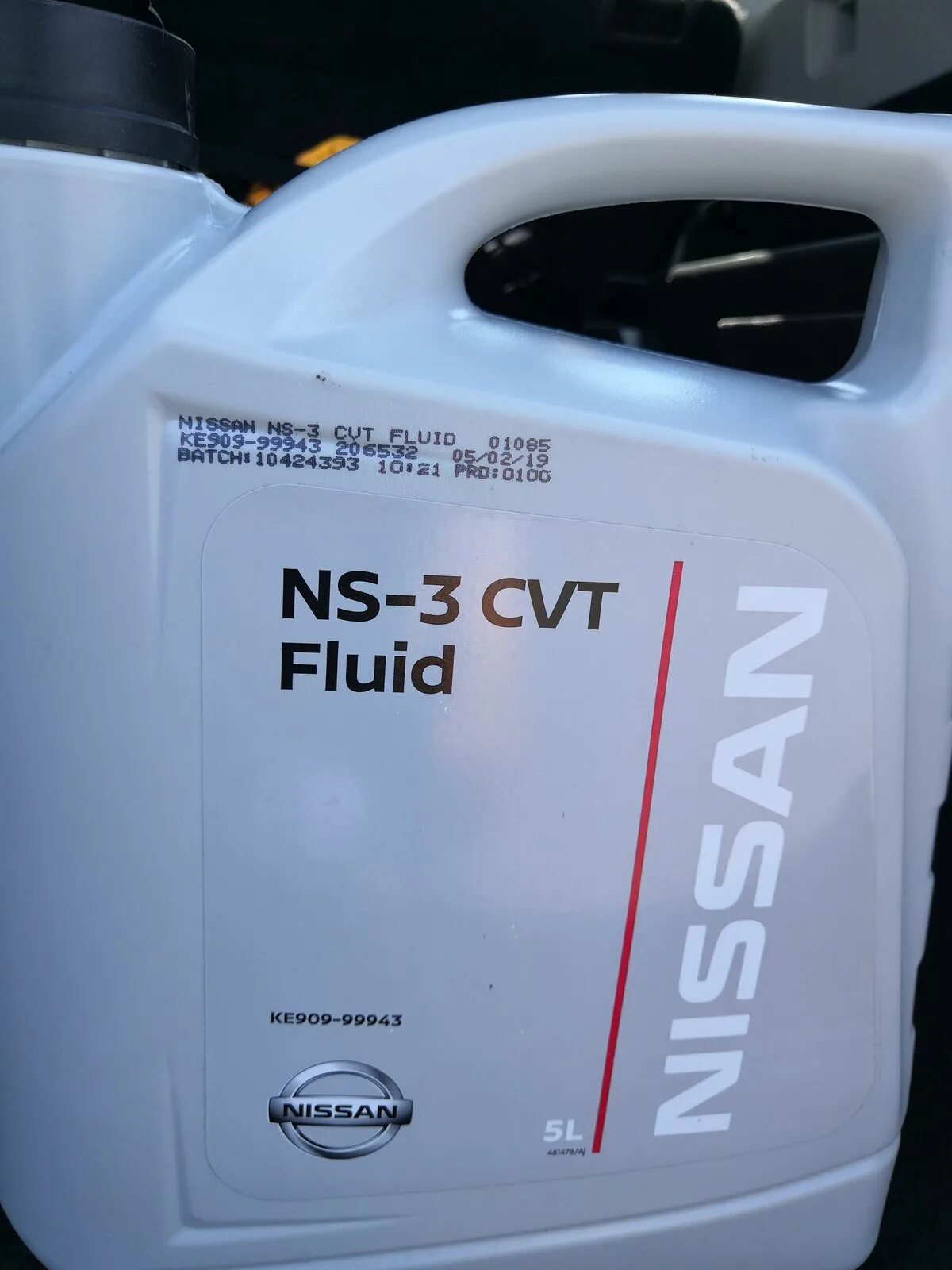 Nissan CVT NS-3. Масло NS 3 Ниссан оригинал. Ns3 масло на Ниссан цвет. Nissan NS-2 CVT Fluid.