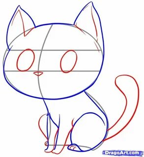 Картинки несложных котиков
