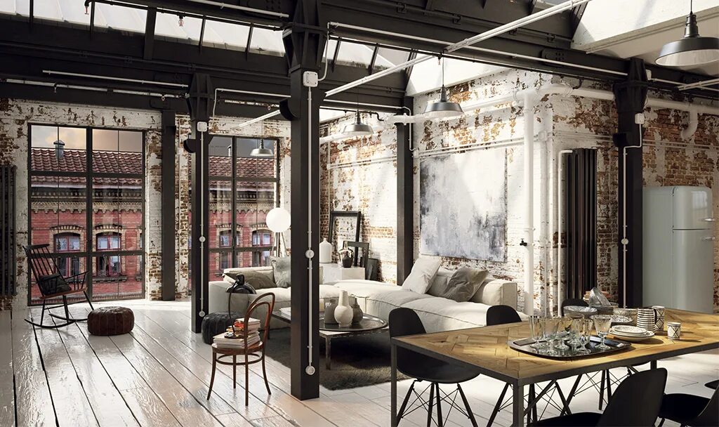 Pin by Tapiture * on Home Decor and Architecture Loft design, Industrial home de