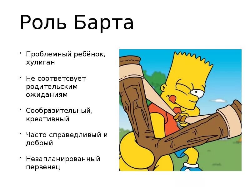 Симпсоны презентация. Рассказ о семье Симпсонов. Фразы Барта Симпсона. Синдром барта