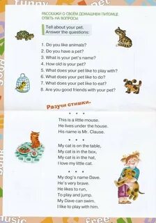 Любимый питомец на английском языке