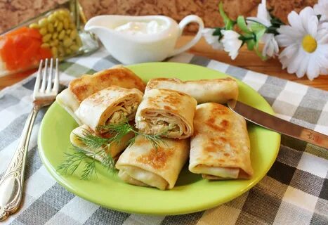 Блины фаршированные как правильно