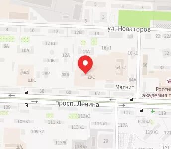 60 на карте