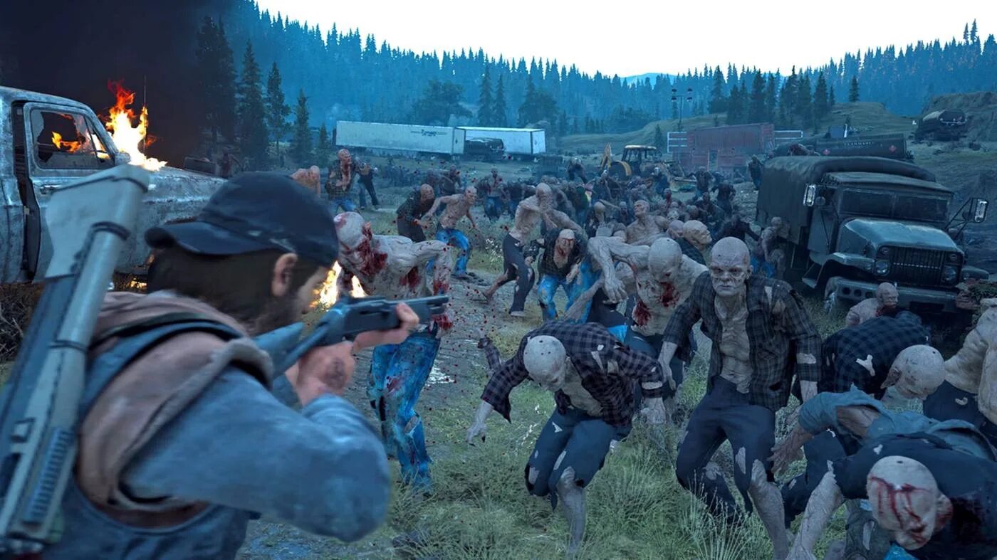 18 минут игра. Days gone.