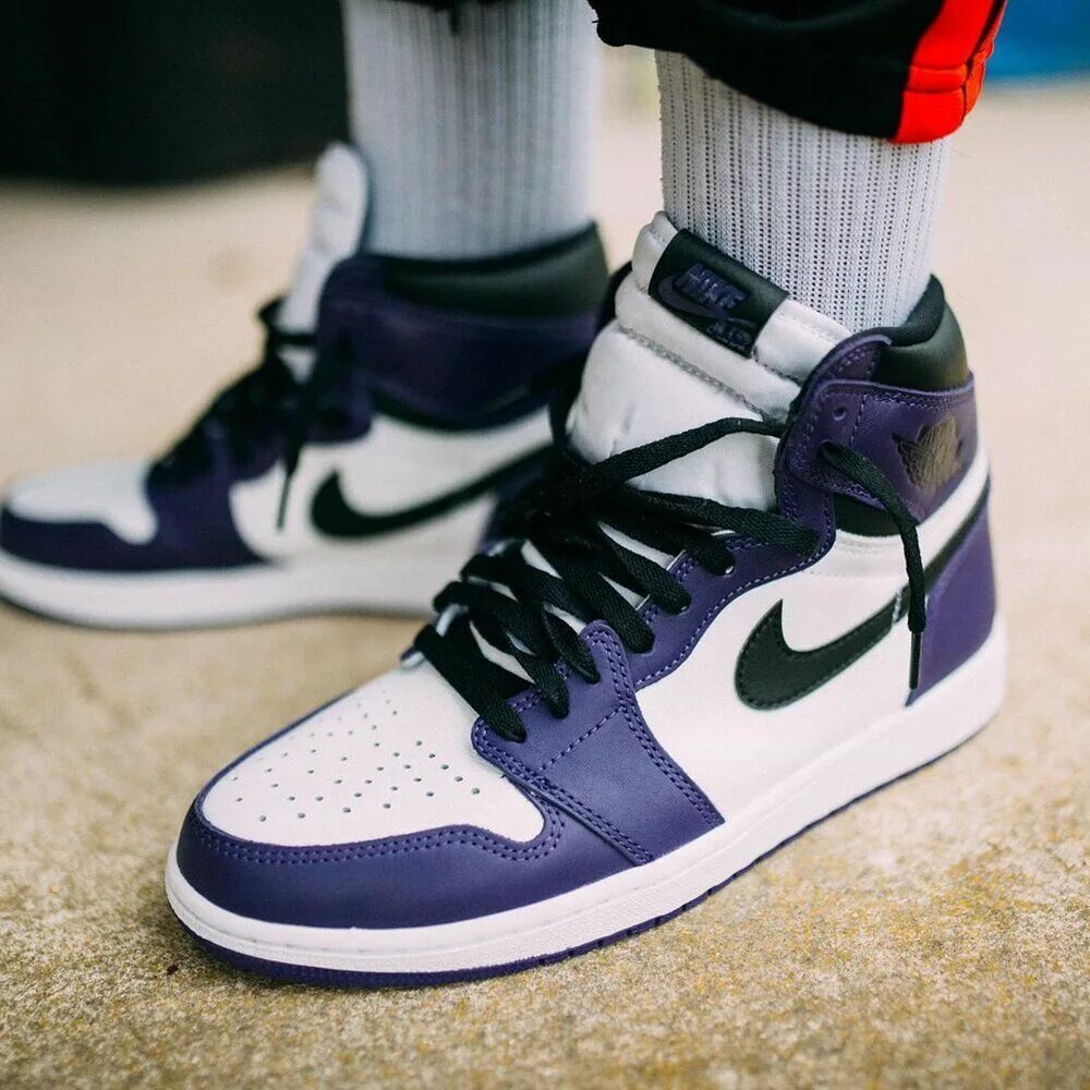 Jordan high. Air Jordan 1 High Court Purple. Air Jordan 1 Retro High og Court Purple. Nike Air Jordan 1 High Court Purple. Nike Air Jordan 1 Court Purple.