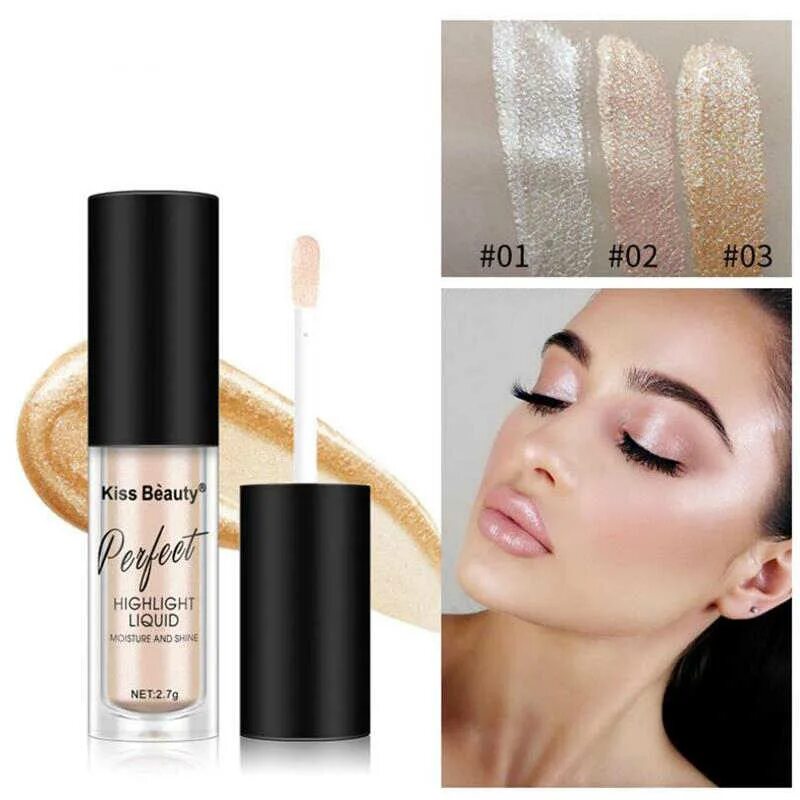 Жидкий хайлайтер отзывы. Хайлайтер kiss beauty жидкий. хайлайтер 3 в 1 kiss beauty glowing. хайлайтер мерцающий kiss beauty 9 гр. жидкий хайлайтер highlighter face.