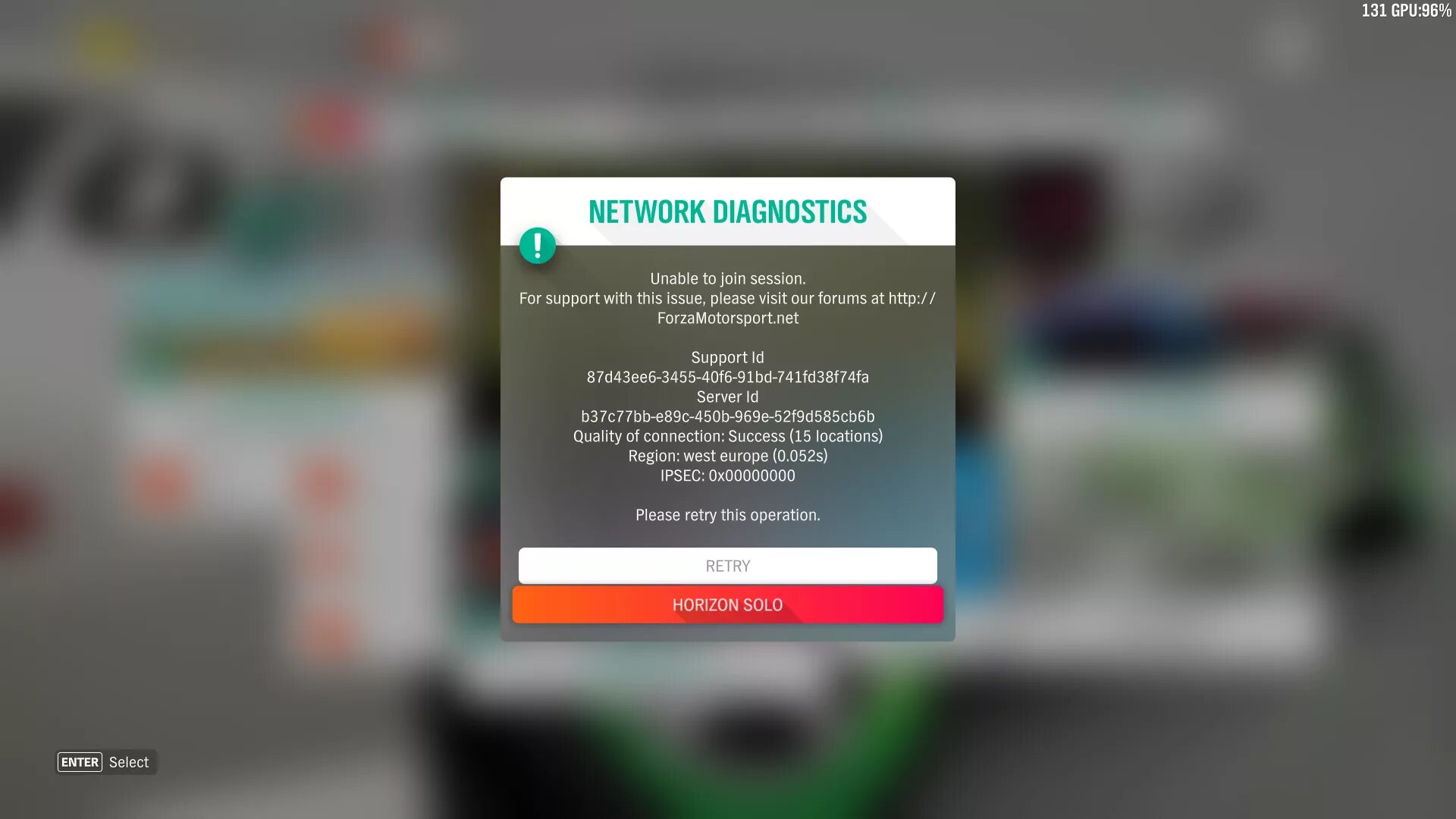 Unable to support