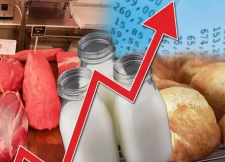 Увеличение стоимости продуктов
