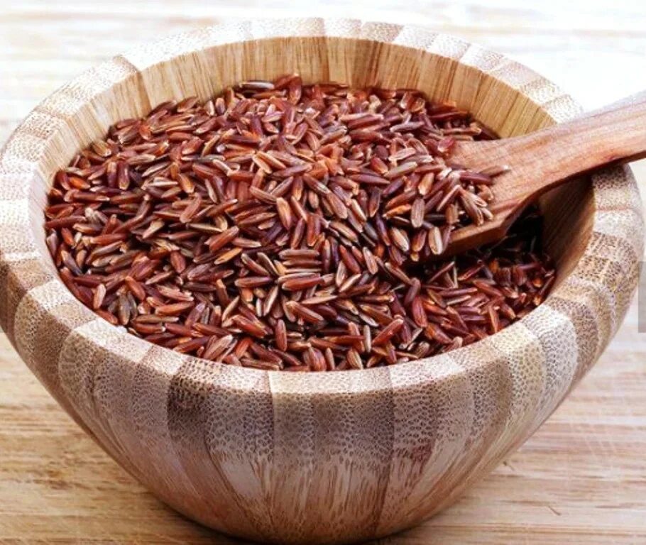 Red rice. Красный рис вьетнамский. Рис дикий красный. Красный рис фото. Бурый и красный рис.