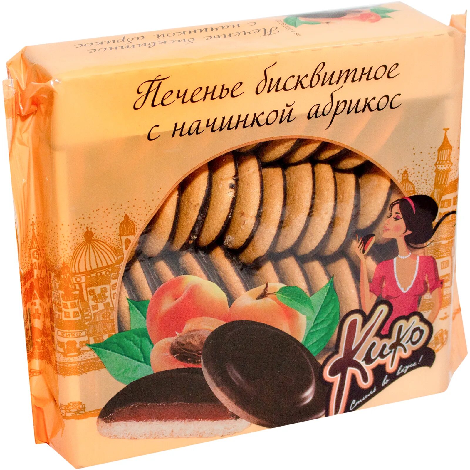 Печенье бисквитное Кико в глазури