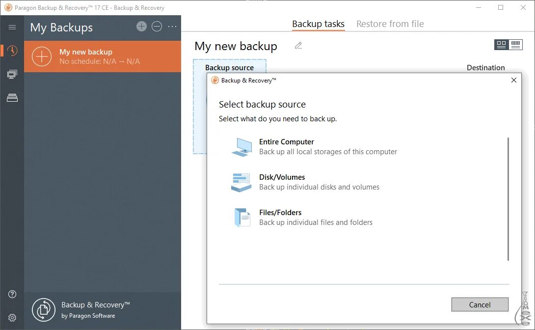 Backup recover. Backup recover