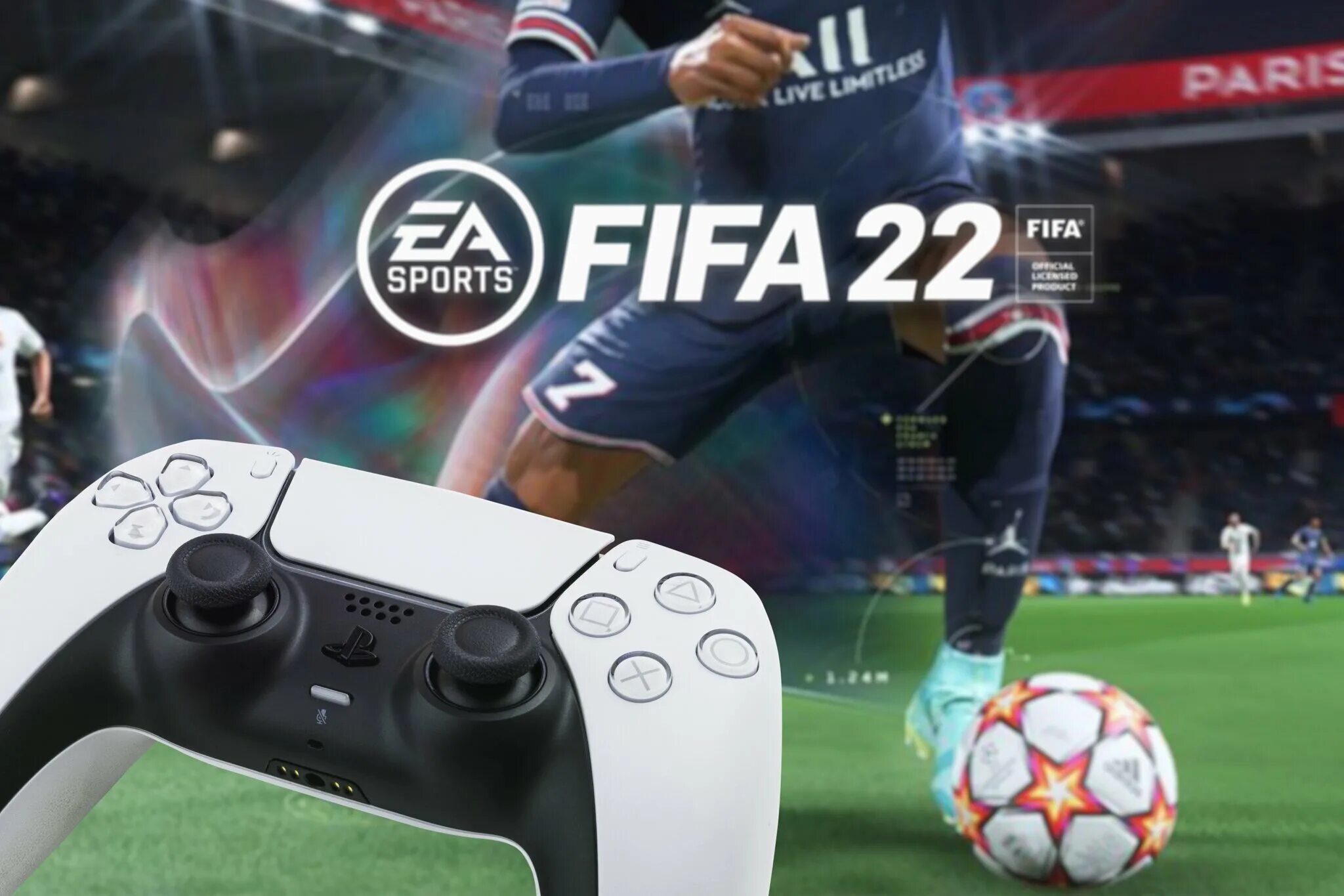 Fifa ps 5. ФИФА 22 на плейстейшен 4. ФИФА плейстейшен с далека. ФИФА плейстейшен друзья. Sony PLAYSTATION 5 ФИФА качество.