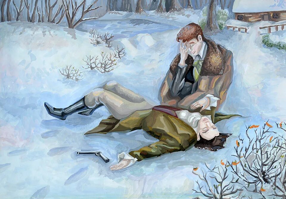 Онегин и ленский картина. Владимир ленский дуэль. евгений онегин и ленский. евгений онегин арт дуэль. евгений и ленский дуэль арт.