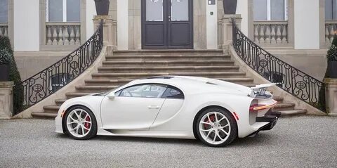 Белый bugatti
