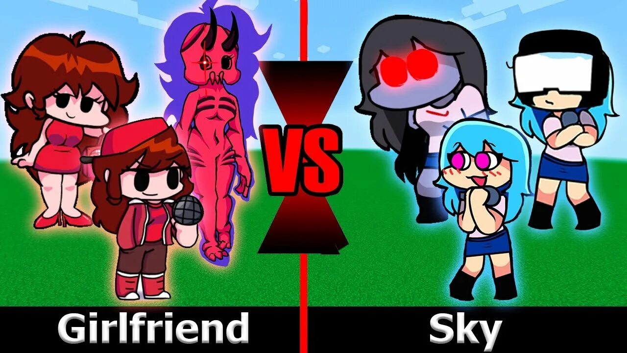 Fnf vs girlfriend mod. Girlfriend vs girlfriend. Фридей найт фанкин герлфренд. Girlfriend vs girlfriend. Friday night funkin boyfriend x girlfriend.