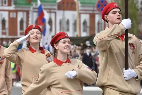 Участие в параде 9 мая