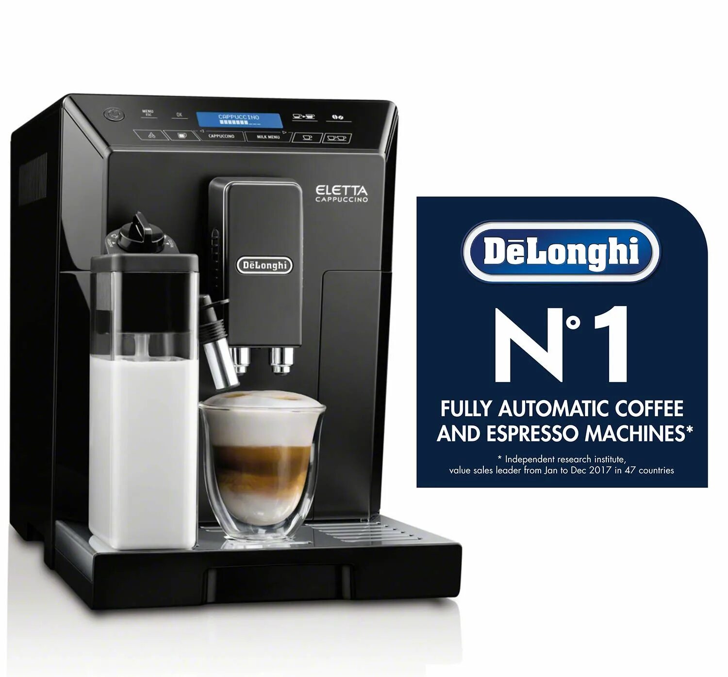 Delonghi eletta cappuccino evo. Кофемашина Delonghi Eletta Cappuccino EVO ECAM46.860.B. Кофемашина Delonghi Eletta Cappuccino. ECAM46.860.B. ECAM 46.860.