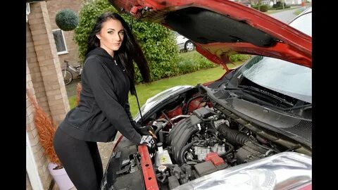 Sweetie fox car mechanic