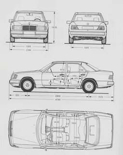 Mercedes benz габариты