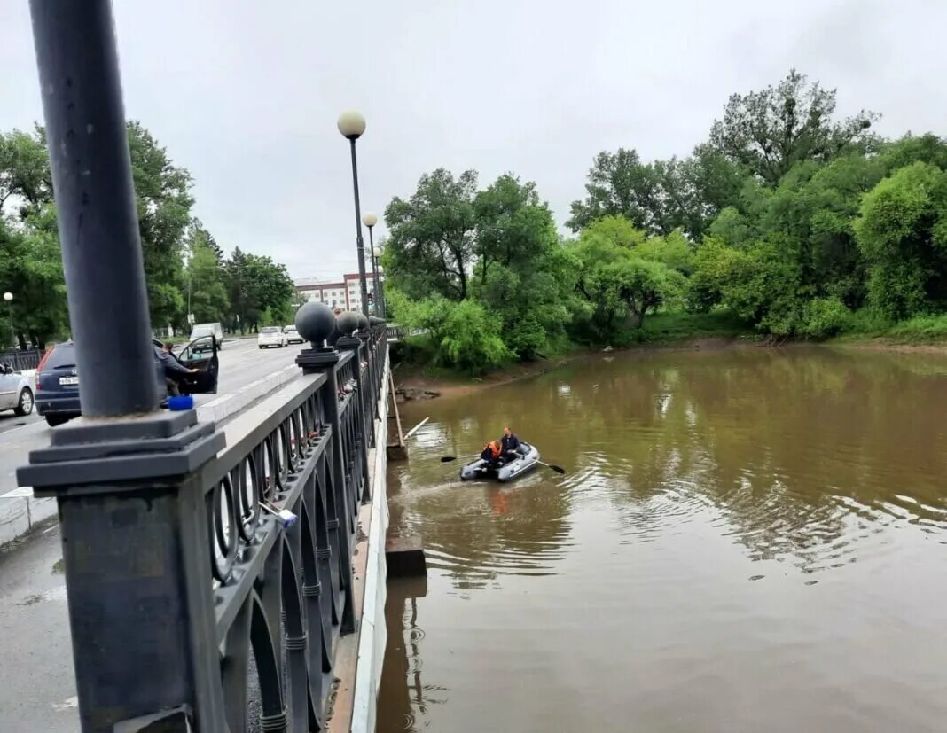 В приморском крае упал