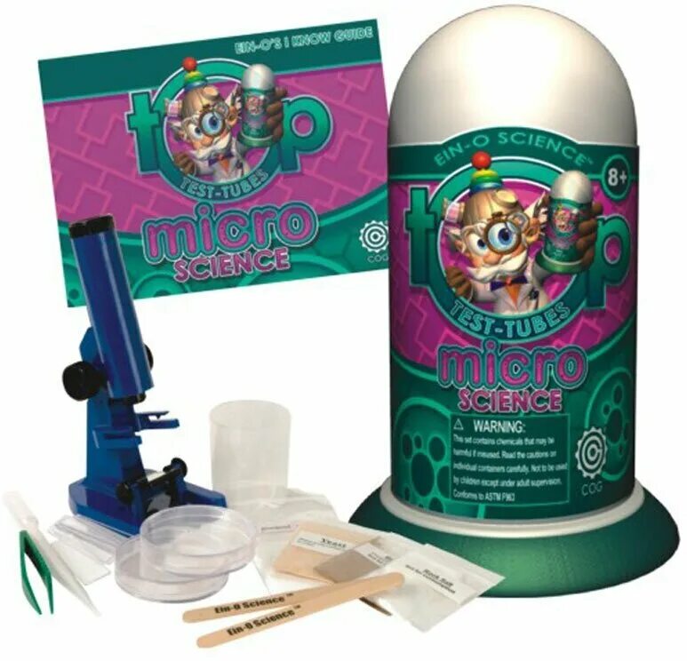 юный биолог. микроскоп микромир бондибон. набор для опытов "микромир". игровой набор микроскоп арт9001ps. растения.