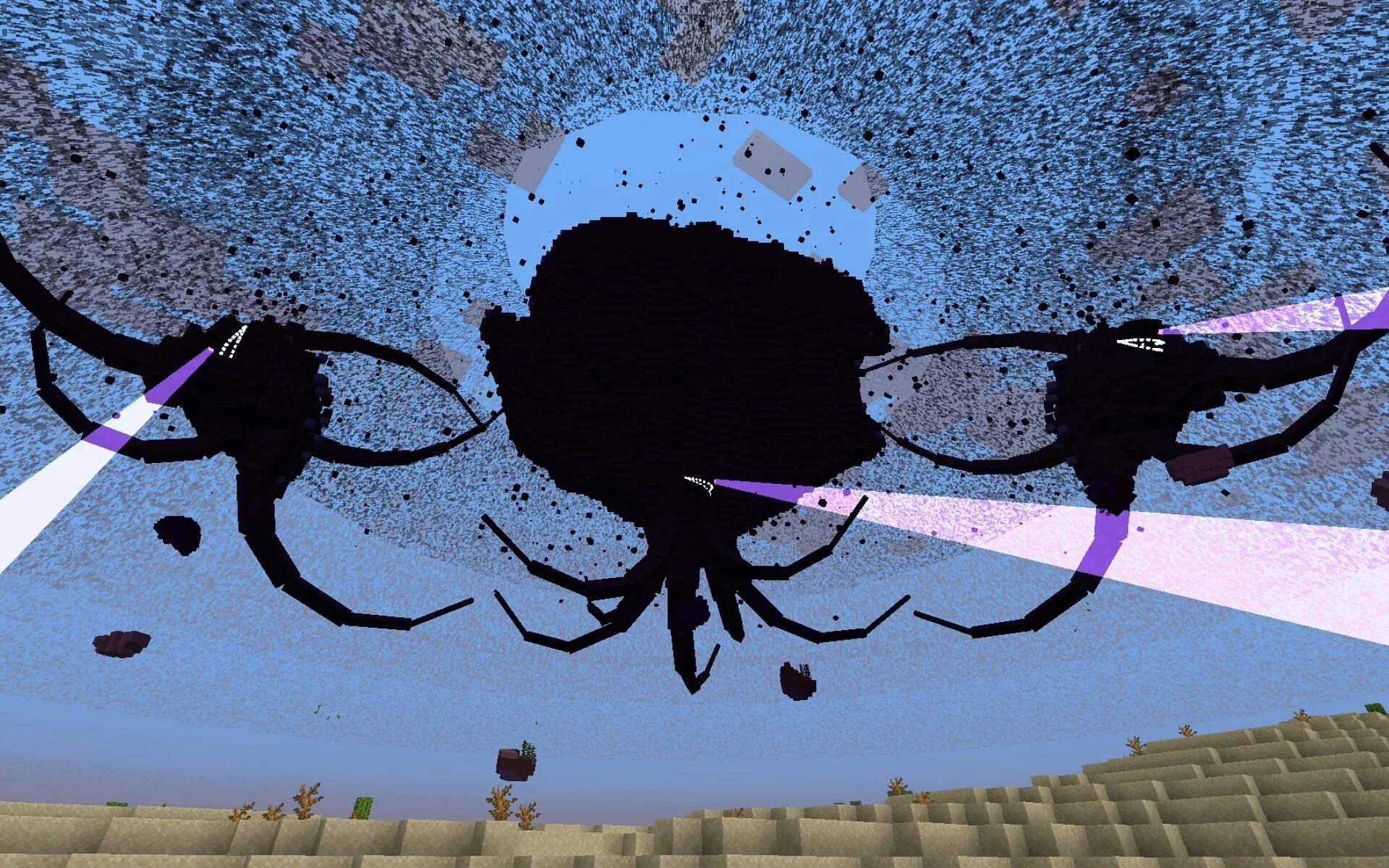 Wither storm mode. Майнкрафт wither storm. story mode иссушающая буря. шторм иссушитель. визер шторм мод.