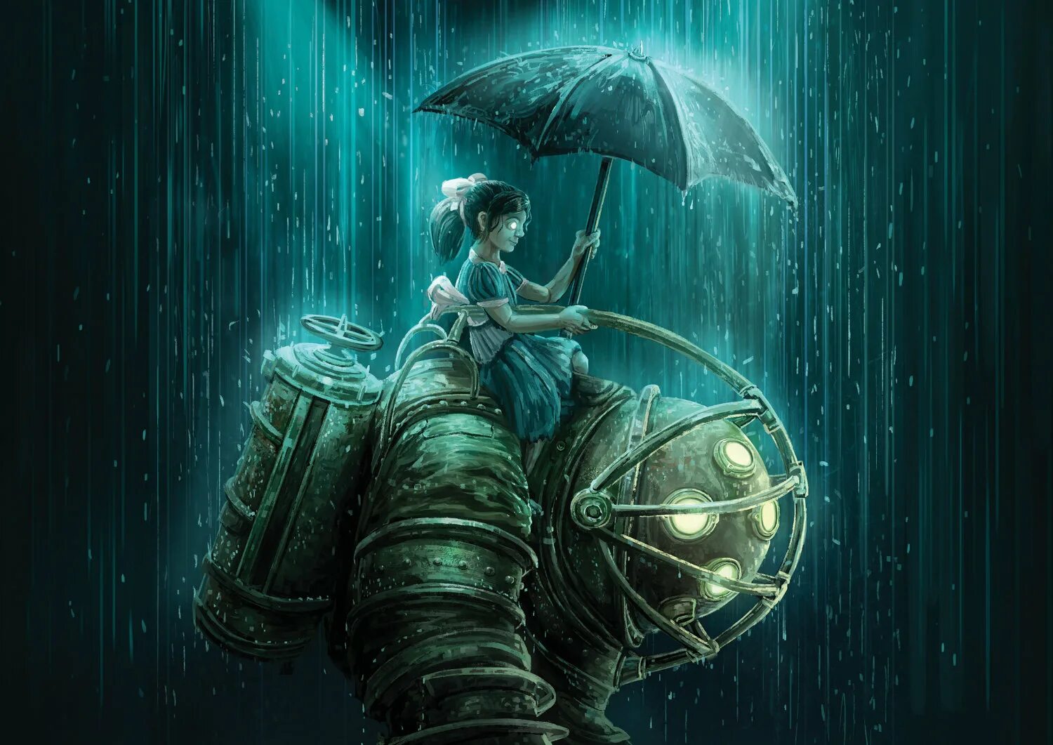 Little sister game. Биошок. Bioshock большой папочка Art. Биошок 2. Bioshock Remastered большой папочка.