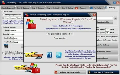 Windows repair