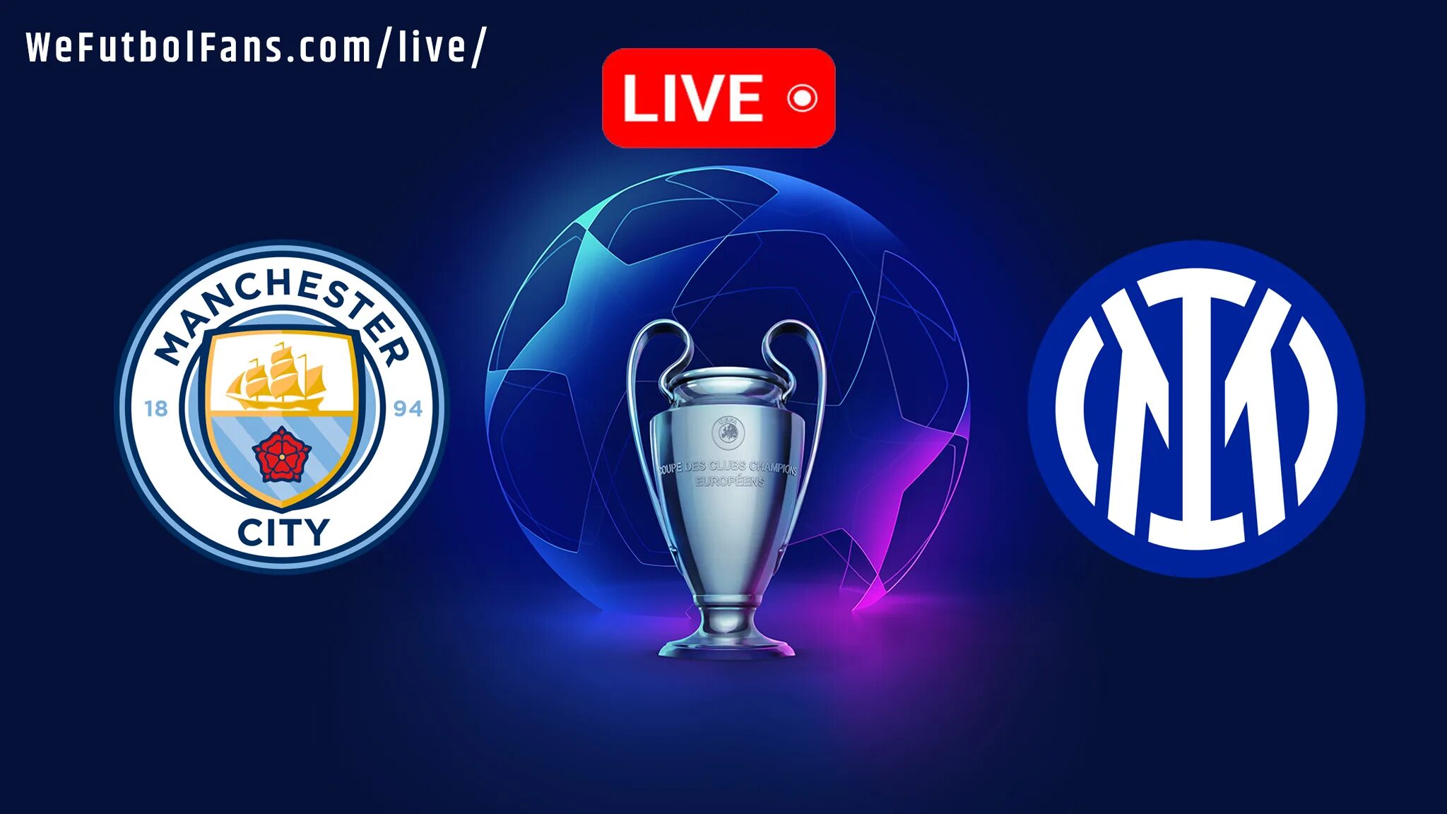 Live streaming inter miami vs. Manchester City Live. UCL Football Final. Manchester City vs Inter Final.