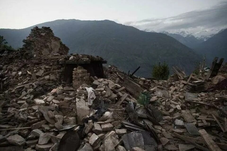 Землетрясение в горах