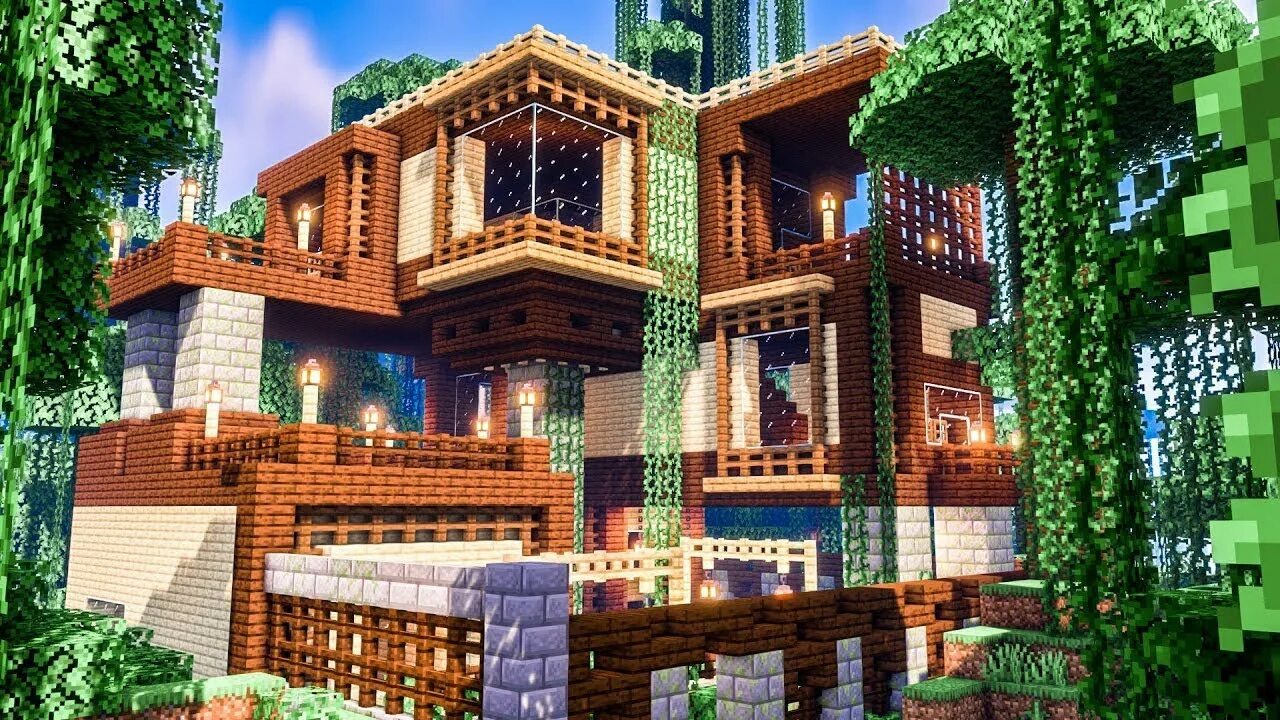 Дом в майнкрафтенкрафте. Красивые постройки. Minecraft лучшие дома. Частный дом в майнкрафте. Дача в майнкрафте.