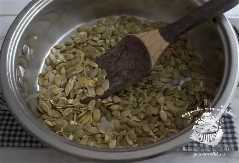 Жарка тыквенных семечек. Жарка тыквенных семечек