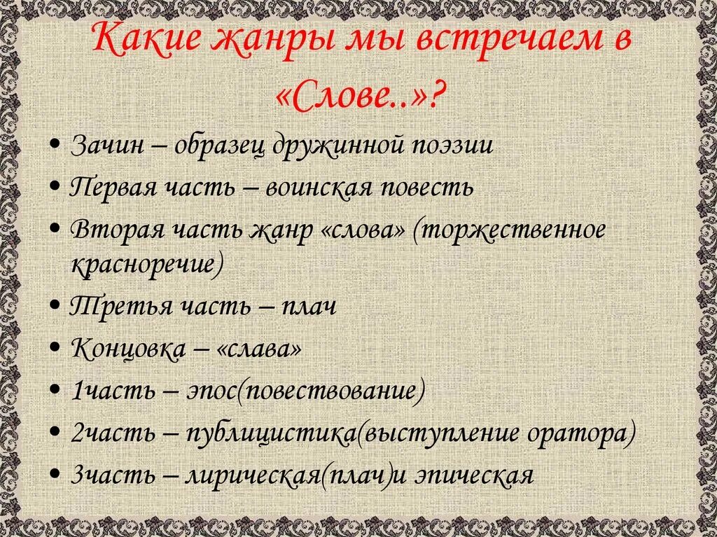 Жанры древнерусской литературы произведения. Плач как Жанр древнерусской литературы. Слово это Жанр древнерусской литературы. Жанры древнерусской литературы. Древнерусские Жанры.