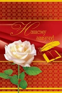 С днем рождения завуча школы