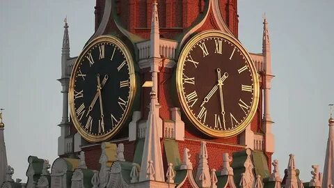 Часы на башне в москве