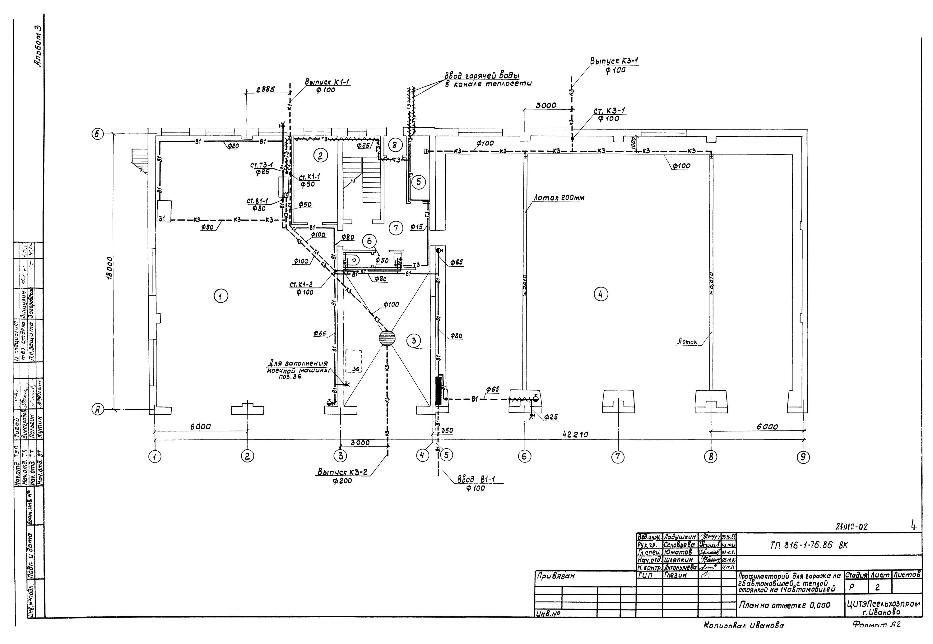 Электрооборудование вентиляционной. 816 Project.