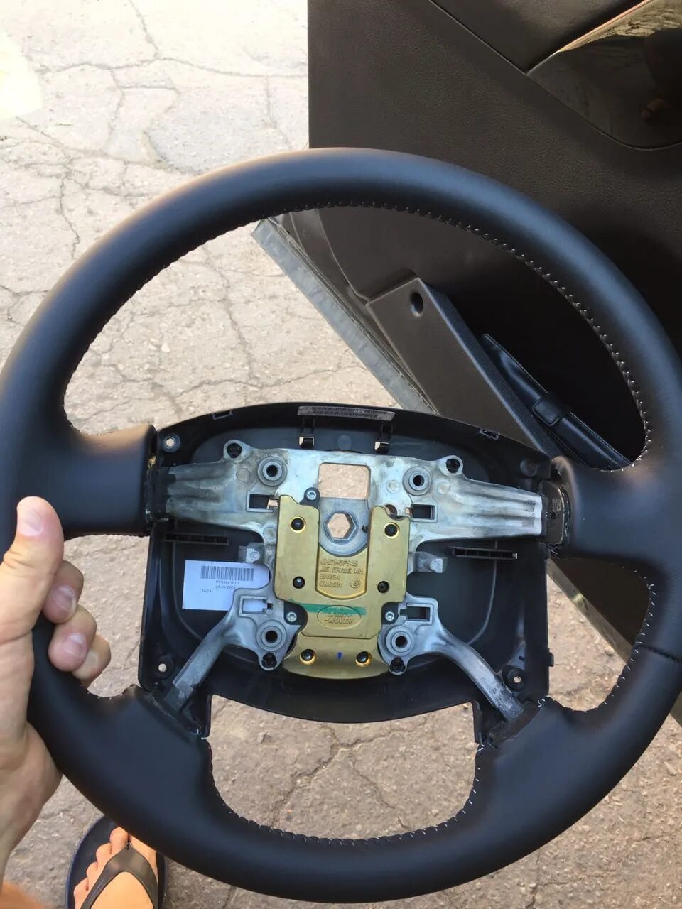 Перетяжка руля - Land Rover Freelander 2, 2,2 л, 2008 года тюнинг DRIVE2