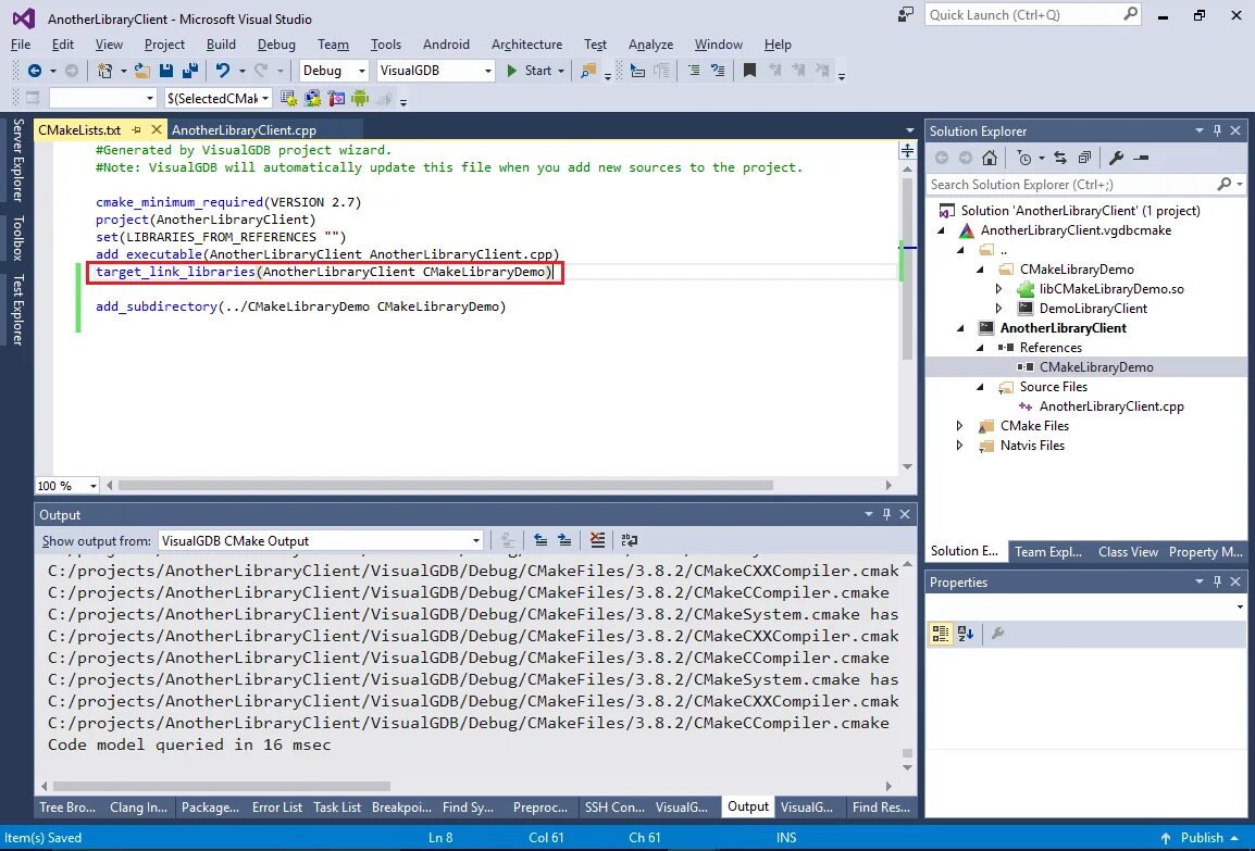Visual studio libraries. Проект cmake. Проект cmake Visual Studio. Сборка проекта cmake c++. Visual Studio библиотека классов.