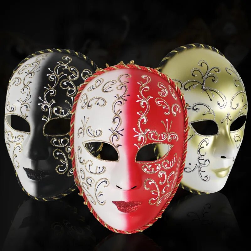 Карнавальная маска. Маска на Хэллоуин женская. Самая популярная маска