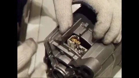 Как снять щетки с двигателя стиральной