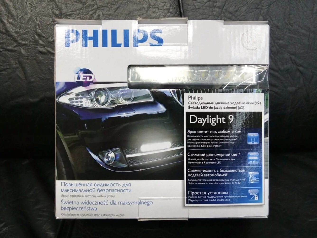 Дхо филипс. Philips 12831wledx1. Ходовые огни Philips Daylight 9 (12831wledx1). DRL Philips Daylight 9. Ходовые огни Филипс Daylight 9.