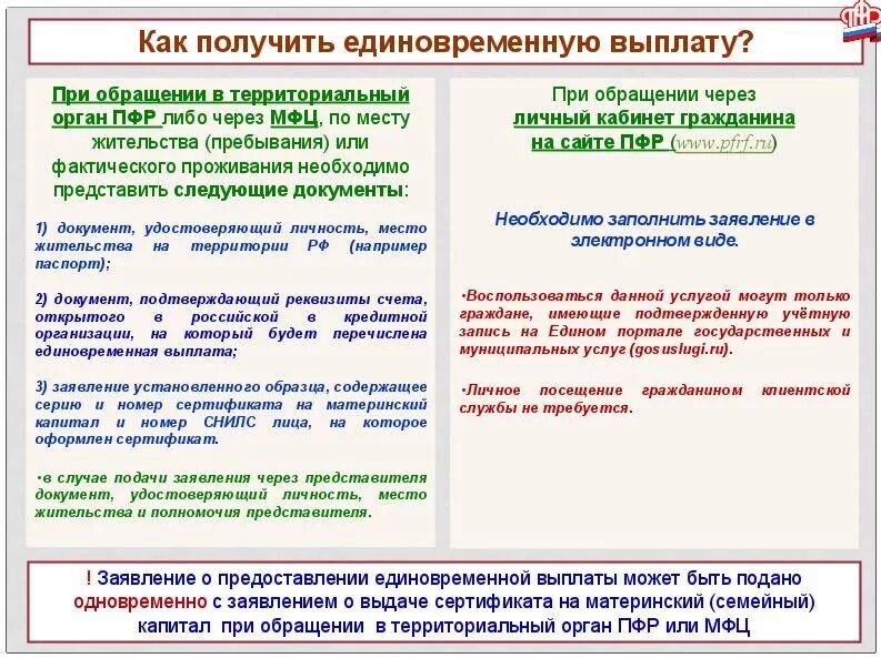 Как получить единовременное пособие. Как получить единовременное пос. Как получить единовременную выплату. Какие документы нужны для получения единовременной выплаты.