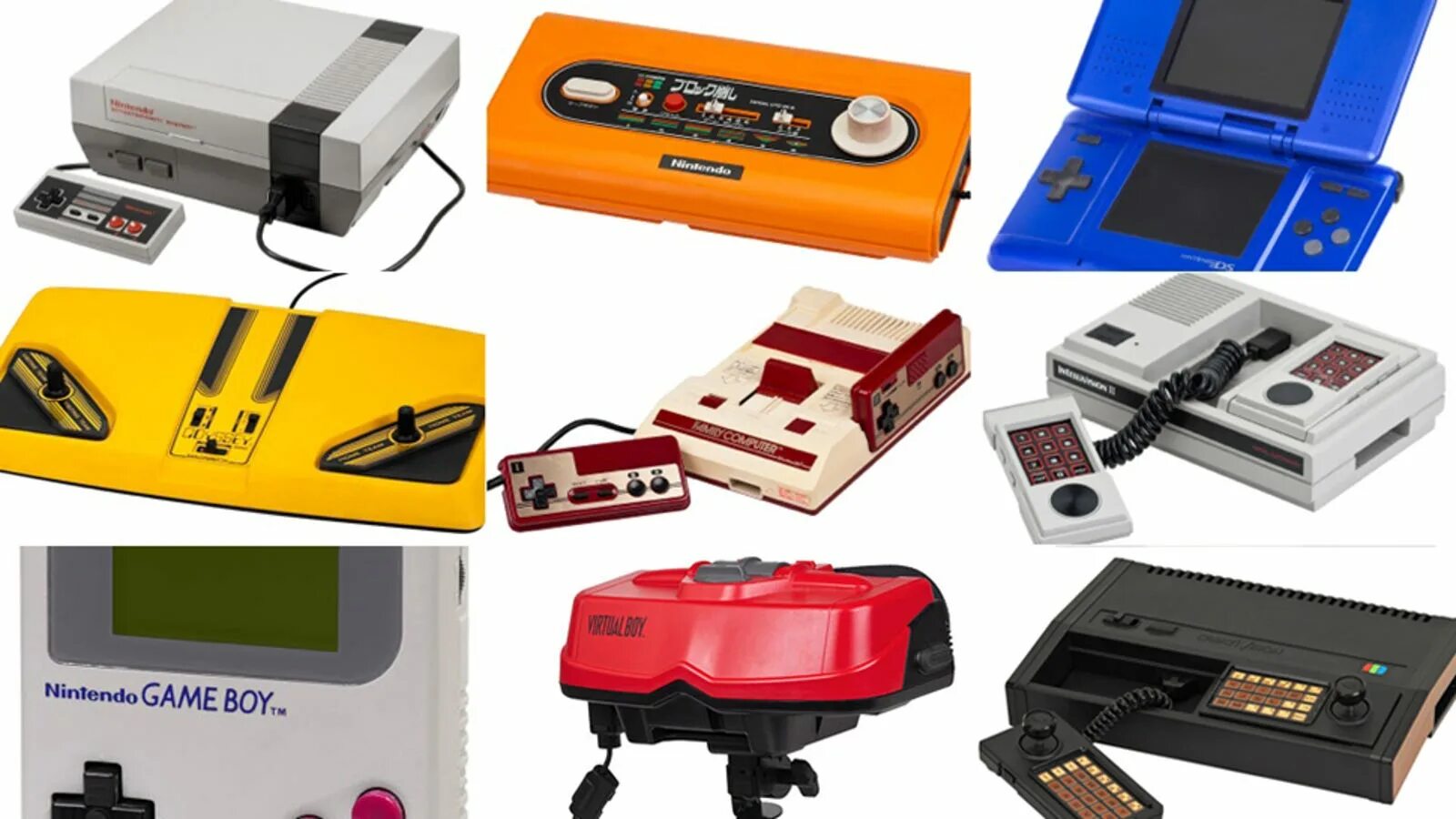 Nintendo Consoles Evolution. All Nintendo Consoles. Игровые консоли Nintendo 1978. Нинтендо консоль Эдвин.