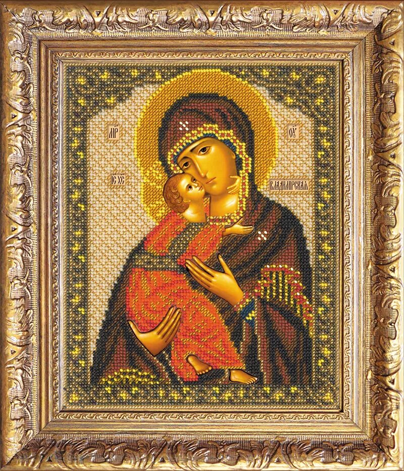 Матерь божия бисером. Русская искусница донская богородица. наборы для вышивания бисером русская искусница. искусница владимировская икона. вышивка бисером владимирская икона божией матери кроше.
