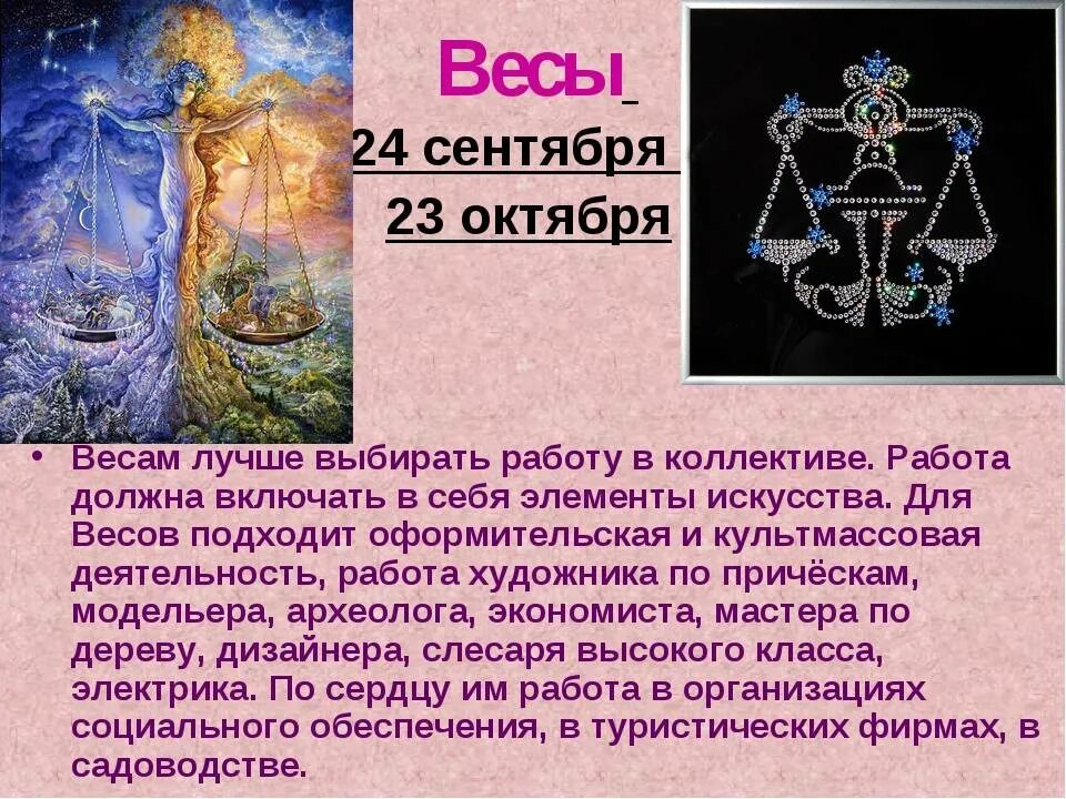Лучшие года весов