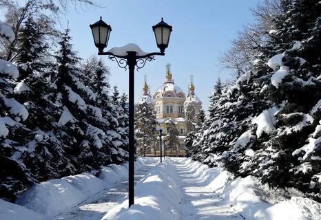 Алматы зимой