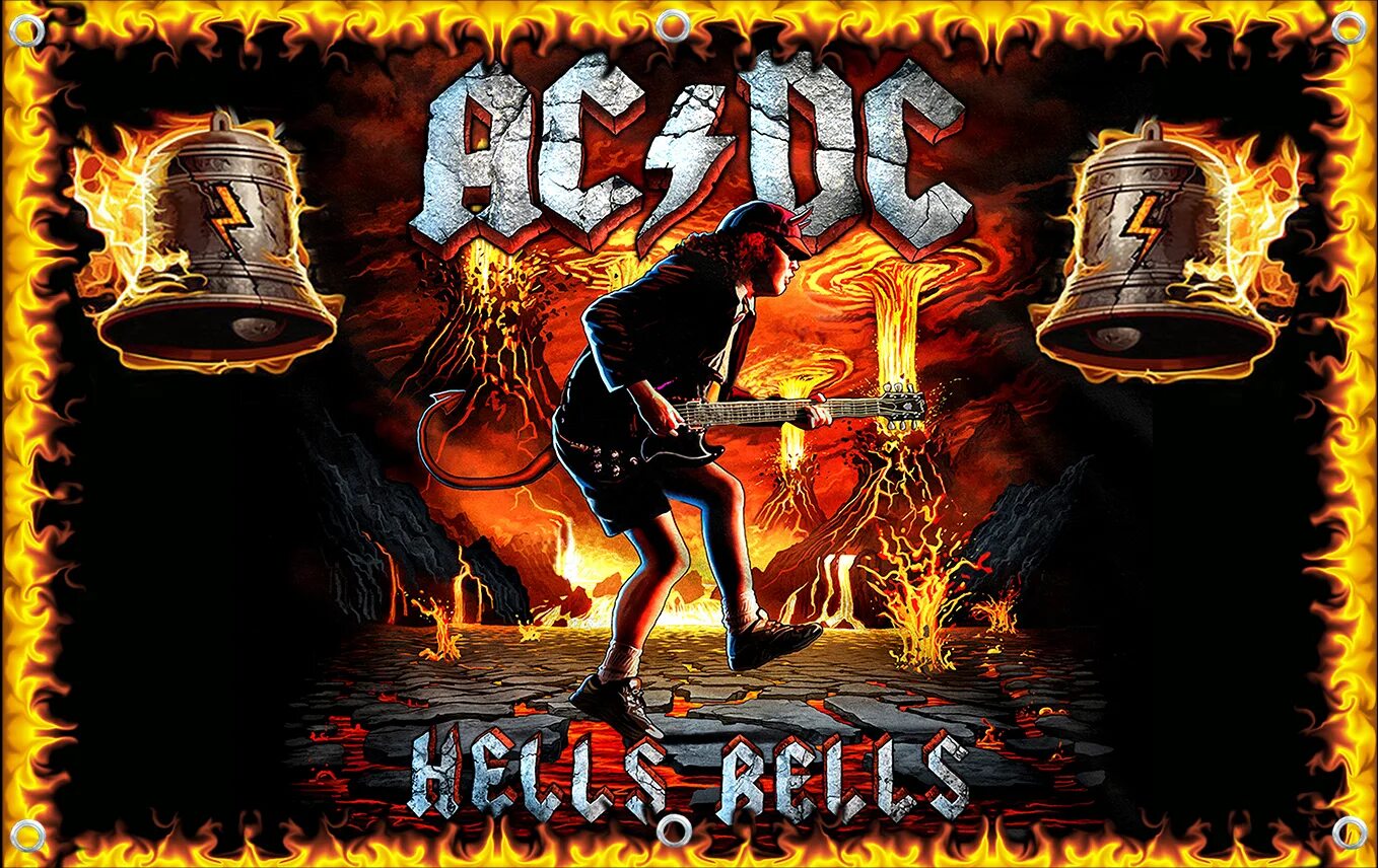 Ac dc hell. Ас дс hells bells. ac dc альбом hells bells. ac dc hells bells обложка. ac dc плакат.