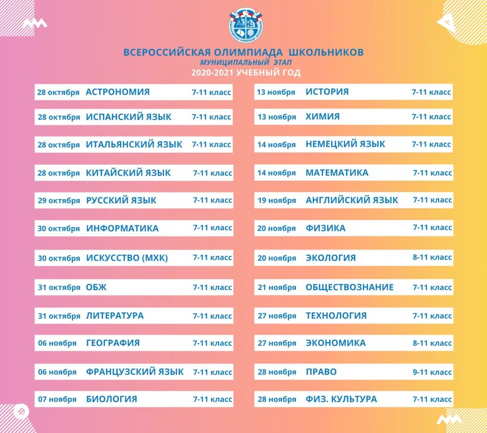 Сколько дней прошло с 2021 года сентября. График проведения Всероссийской олимпиады школьников 2021-2022. Расписание Всероссийской олимпиады школьников 2020-2021. Календарь олимпиад школьников. Перечень олимпиад 2021-2022.