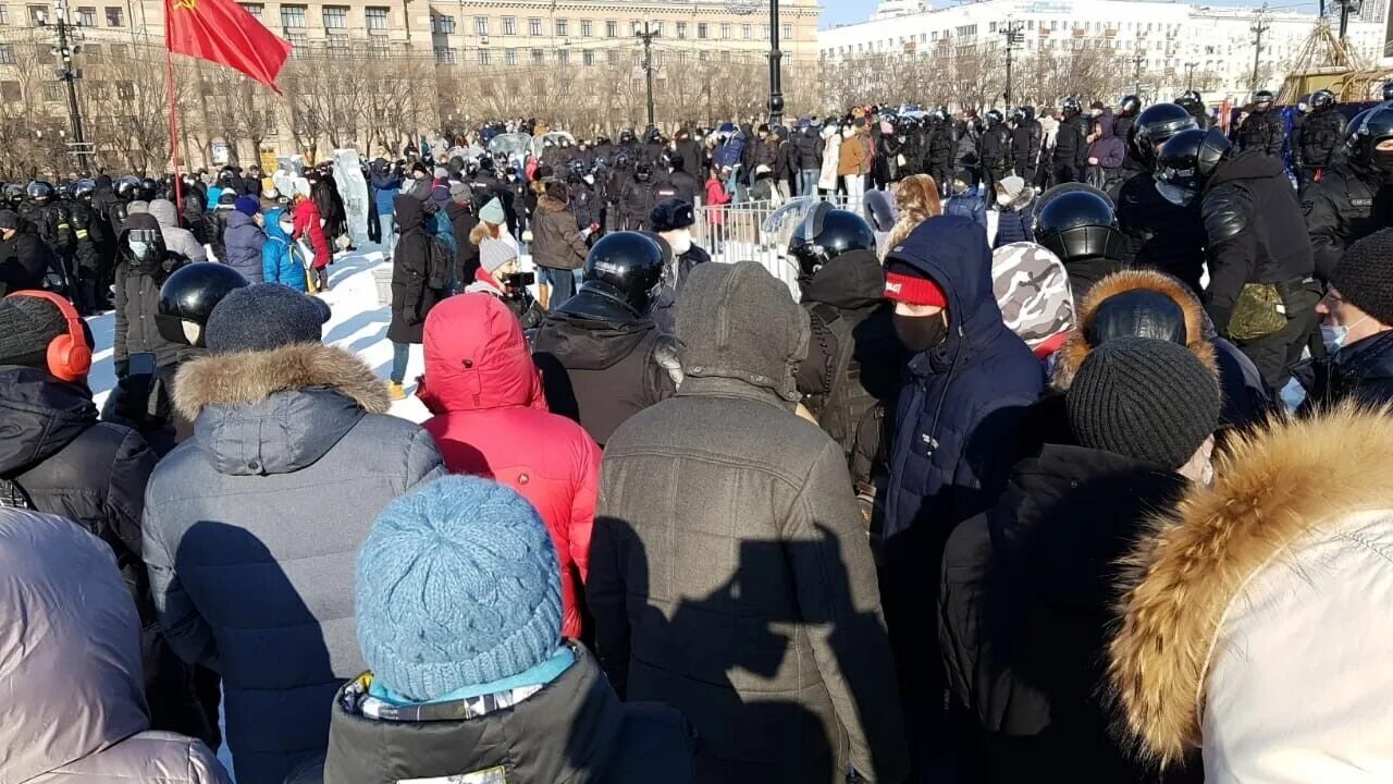 Что творится на выборах. Хабаровск митинг 23 января. 23 Января 2021 митинг Владивосток.