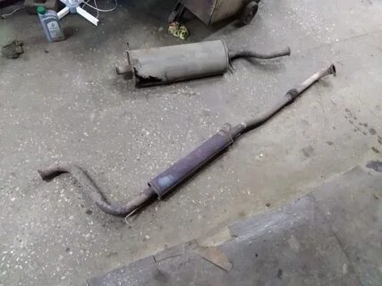 Калина 1 выхлопная